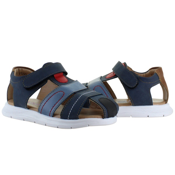YONDEERS SANDALIA HUARACHE CASUAL CERRADO BROCHE NIÑO 92634