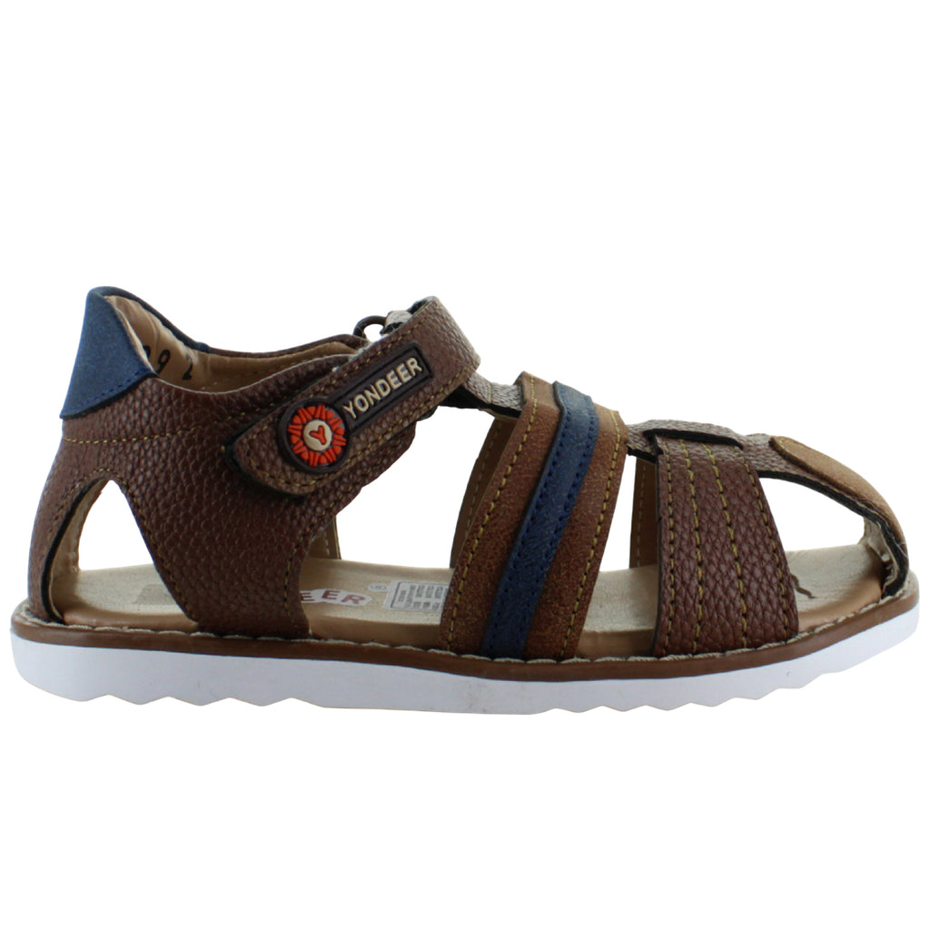 YONDEERS SANDALIA HUARACHE CASUAL CERRADO BROCHE NIÑO 92667