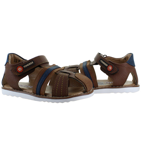 YONDEERS SANDALIA HUARACHE CASUAL CERRADO BROCHE NIÑO 92667