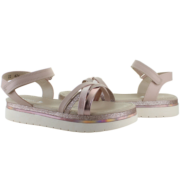 BAMBINO SANDALIA CASUAL BRILLOS AJUSTE CONTACTEL NIÑA 92695