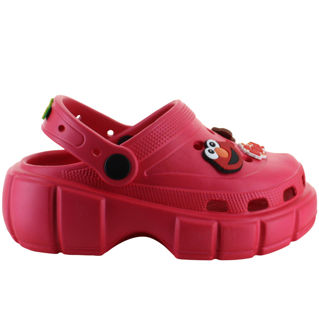 PLAZA SESAMO SANDALIAS CLOGS PIN ELMO CASUAL BAÑO NIÑO 92718