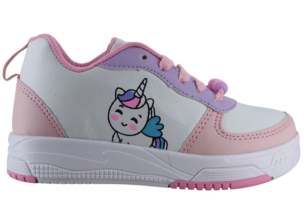 A-POINT TENIS SNEAKERS URBANO CASUAL UNICORNIO NIÑA 92818