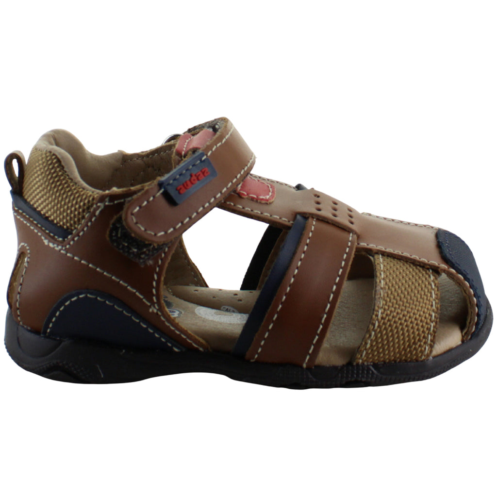 AUDAZ HUARACHE CERRADO CASUAL AJUSTABLE CONFORT NIÑO 92891