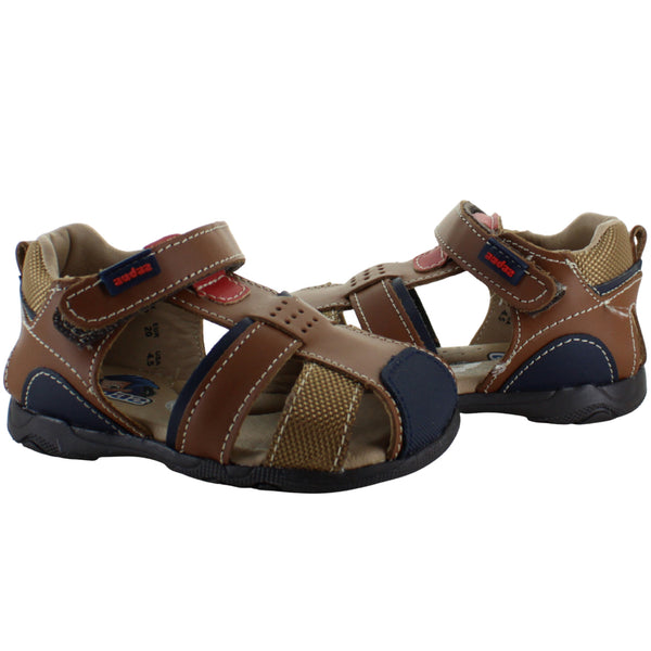 AUDAZ HUARACHE CERRADO CASUAL AJUSTABLE CONFORT NIÑO 92891