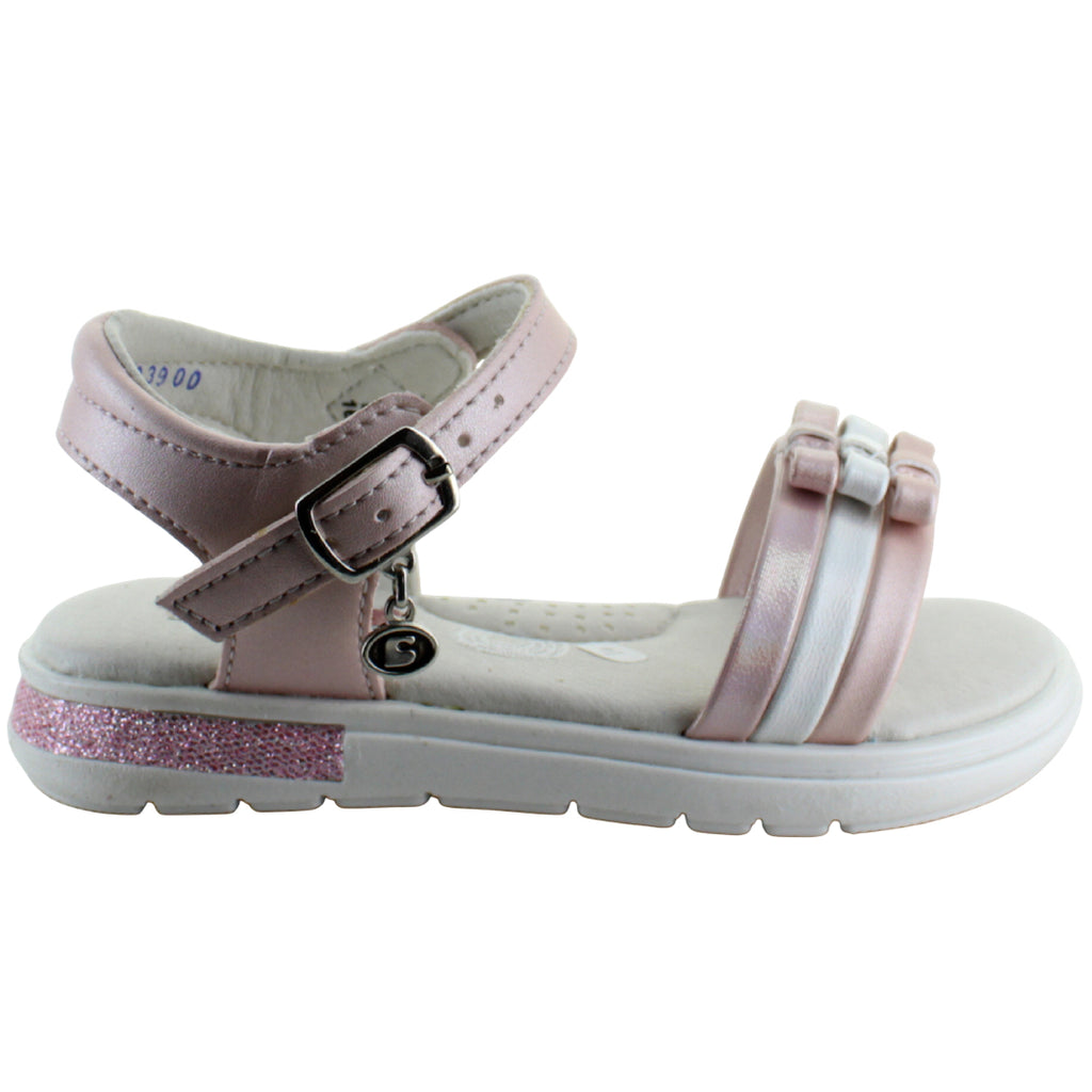 COQUETA SANDALIA VESTIR MODA CASUAL MOÑOS HEBILLA NIÑA 92893
