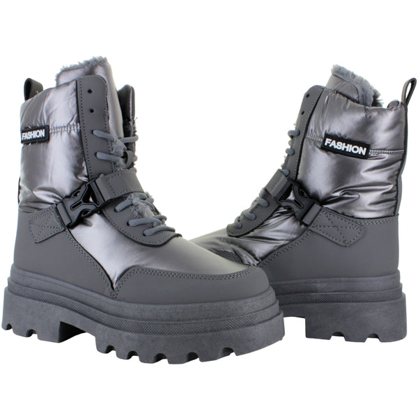 VIA URBANA BOTA SKIMAL INVIERNO CASUAL AJUSTABLE MUJER 92900