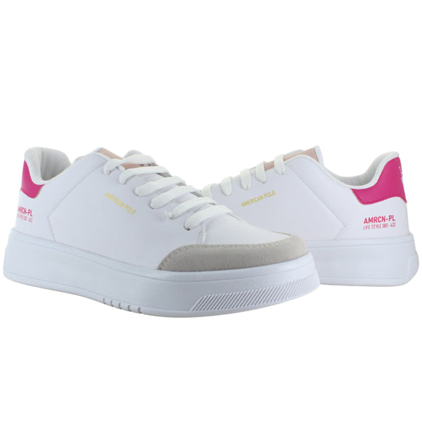 AMERICAN POLO TENIS SNEAKERS CASUAL SPORT SKATE MUJER 93196