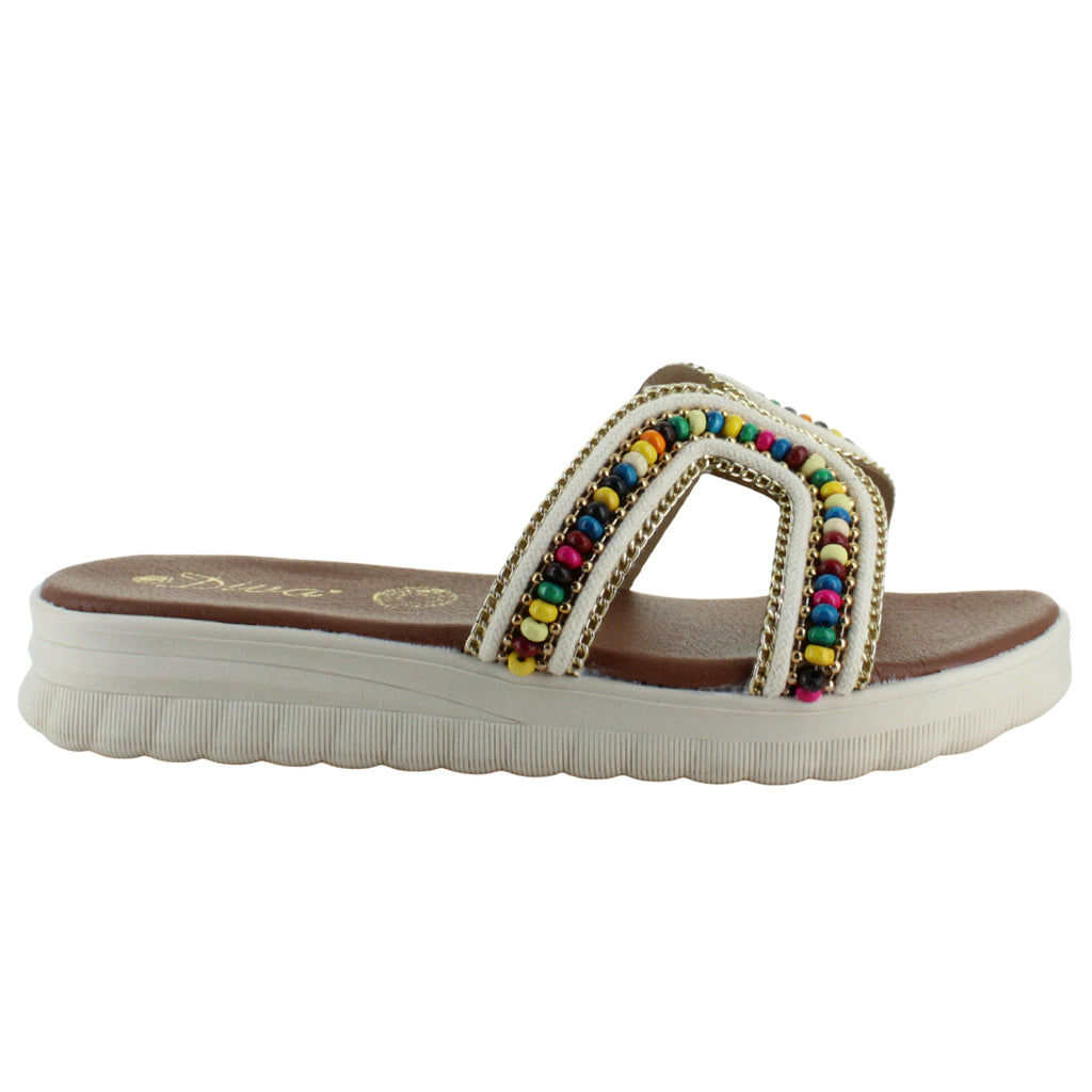 DIVA SANDALIA SUECO SLIDE MODA CASUAL ELEGANTE MUJER 93235