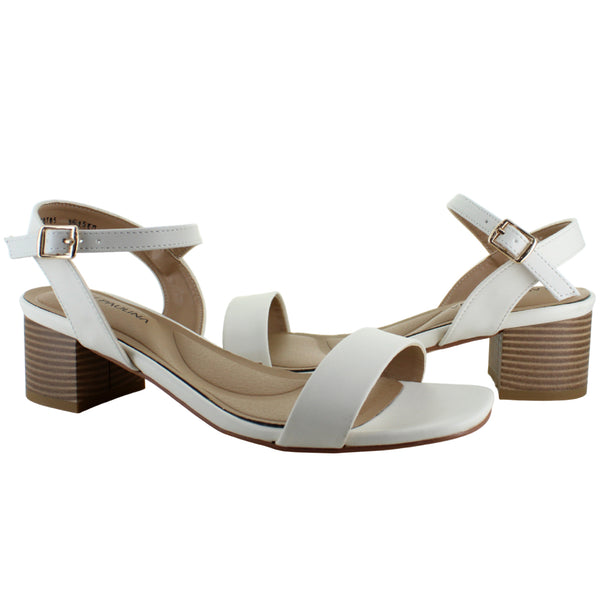 LADY PAULINA SANDALIA TACON BAJO MODA ELEGANTE MUJER 93262