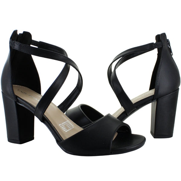 LADY PAULINA SANDALIA TACON ANCHO MODA ELEGANTE MUJER 93264