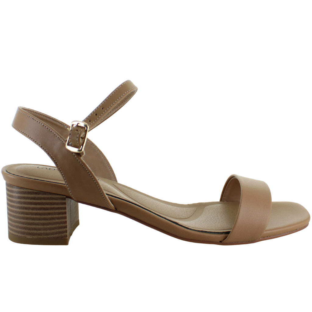 LADY PAULINA SANDALIA TACON BAJO MODA ELEGANTE MUJER 93268