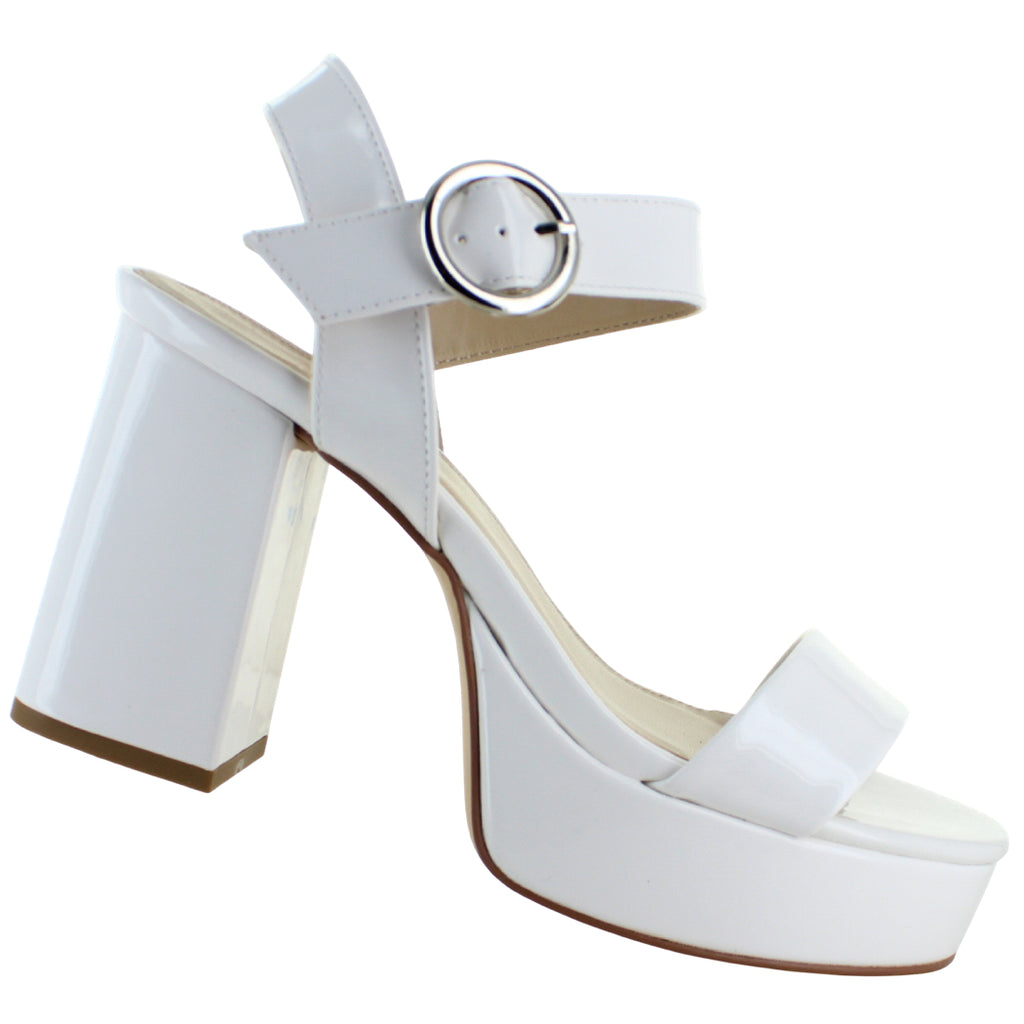 LADY PAULINA SANDALIA PLATAFORMA TACON ELEGANTE MUJER 93269