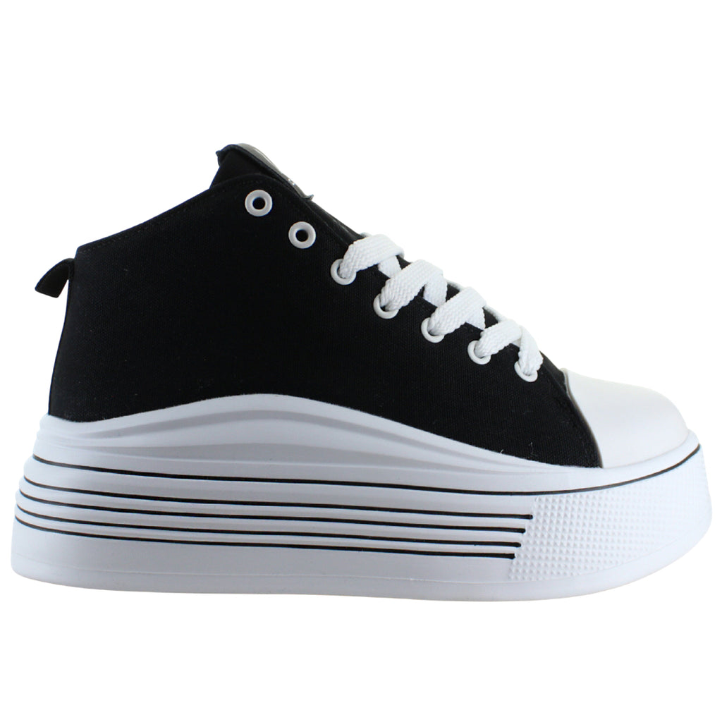 CLASBEN TENIS BOTA URBANO PLATAFORMA MODA SPORT MUJER 93367