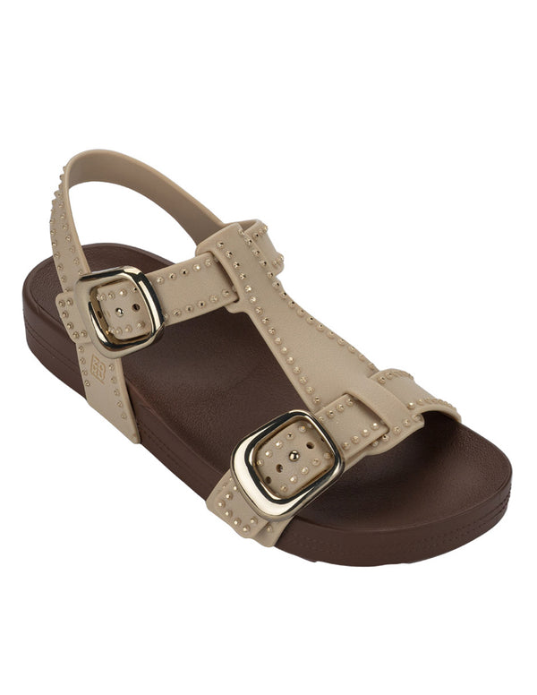 ZAXY SANDALIA HUARACHE MODA CASUAL PLAYA HEBILLA MUJER 93469