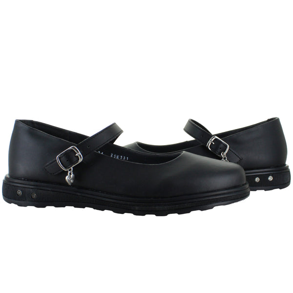 BLASITO ZAPATO BALERINA ESCOLAR MODA FORMAL PIEL MUJER 93508