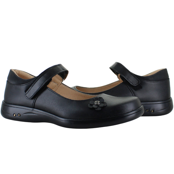YUYIN ZAPATO BALERINA ESCOLAR MODA FORMAL PIEL MUJER 93509