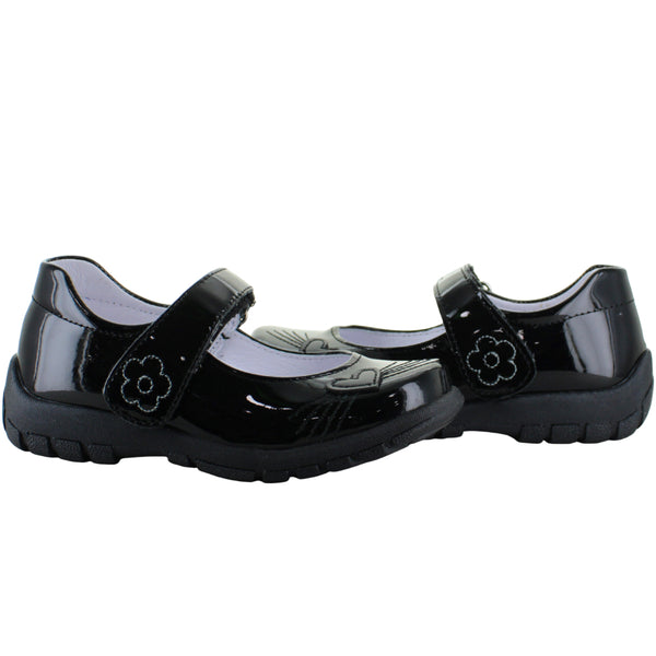 DOMINIQ ZAPATO BALERINA ESCOLAR FORMAL CHAROL NIÑA 93547