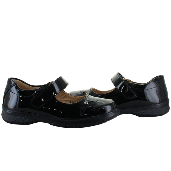 YONDEERS ZAPATO MODA ESCOLAR FORMAL CASUAL CHAROL NIÑA 93599