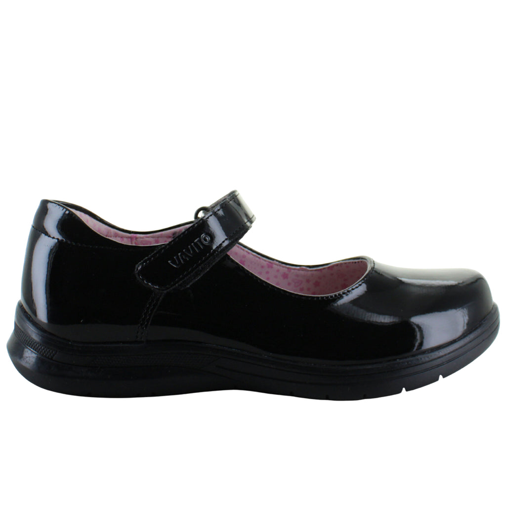 VAVITO ZAPATO MODA ESCOLAR FORMAL CASUAL CHAROL NIÑA 93610