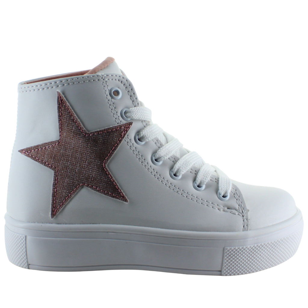 MOONBEAT TENIS BOTA URBANA MODA CASUAL SPORT STAR NIÑA 93620