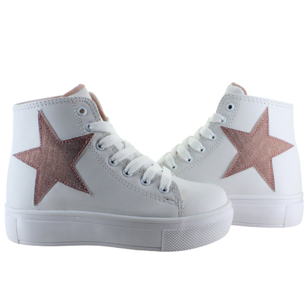 MOONBEAT TENIS BOTA URBANA MODA CASUAL SPORT STAR NIÑA 93620