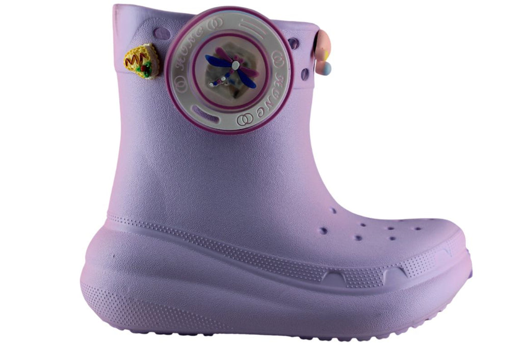 EVA M BOTA LLUVIA SLIP ON CHARCOS AGUA PINES GOMA NIÑA 93799