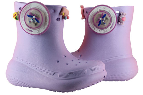 EVA M BOTA LLUVIA SLIP ON CHARCOS AGUA PINES GOMA NIÑA 93799