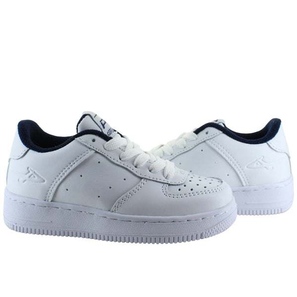 PONTIAC TENIS SNEAKERS URBANO ESCOLAR SPORT PIEL NIÑOS 93812