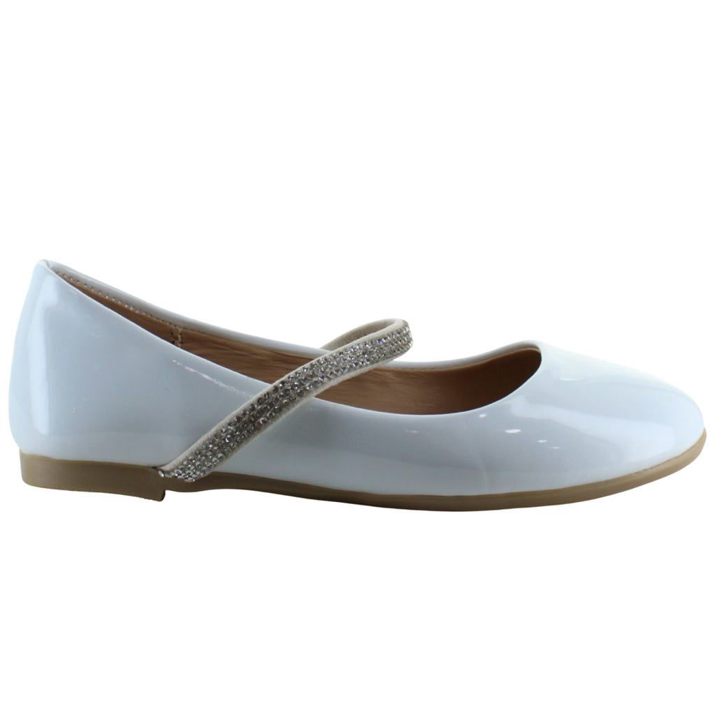 LADY ONE ZAPATO BALERINA ELEGANTE BRILLOS CHAROL NIÑA 93974