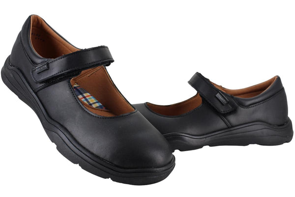 COQUETA ZAPATO BALERINA ESCOLAR MODA FORMAL PIEL MUJER 94094