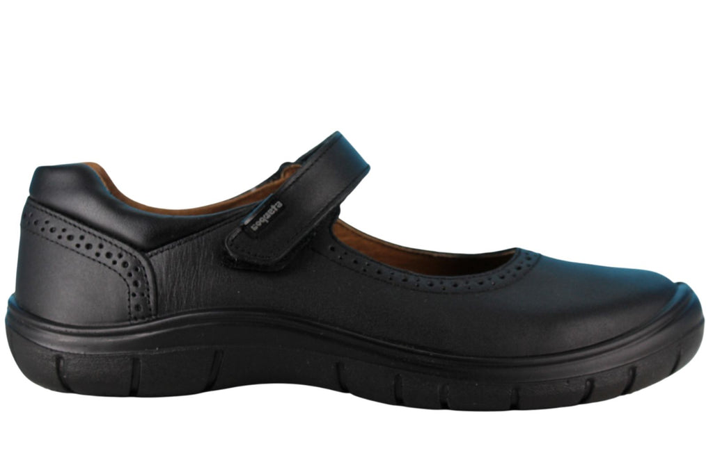 COQUETA ZAPATO BALERINA ESCOLAR MODA FORMAL PIEL MUJER 94095