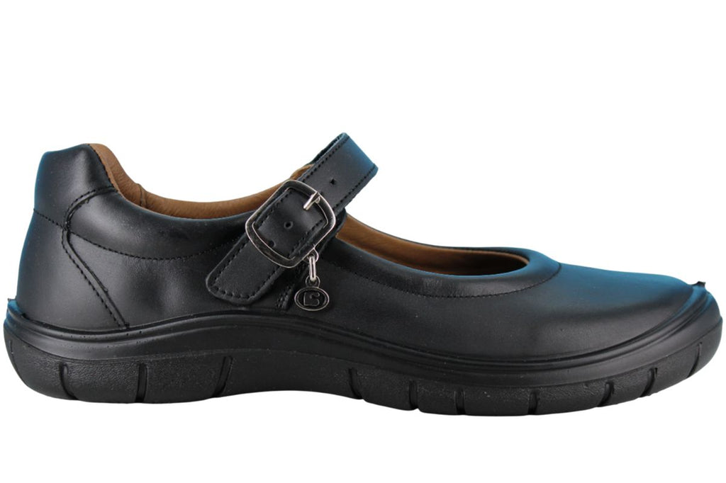 COQUETA ZAPATO BALERINA ESCOLAR MODA FORMAL PIEL MUJER 94096
