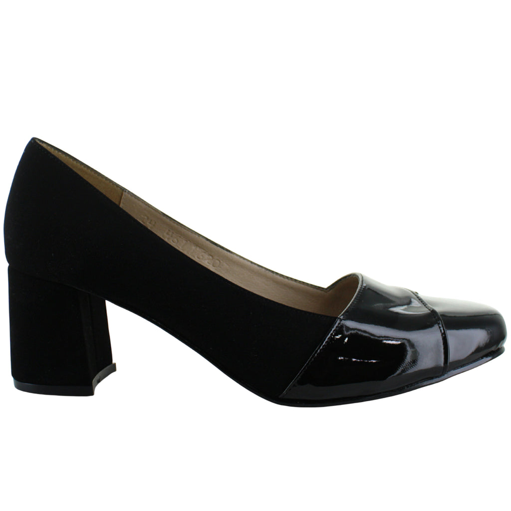MON PETIT ZAPATILLA TACON ANCHO FORMAL CHAROL MUJER 94120
