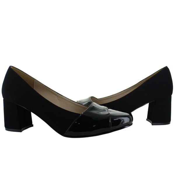 MON PETIT ZAPATILLA TACON ANCHO FORMAL CHAROL MUJER 94120