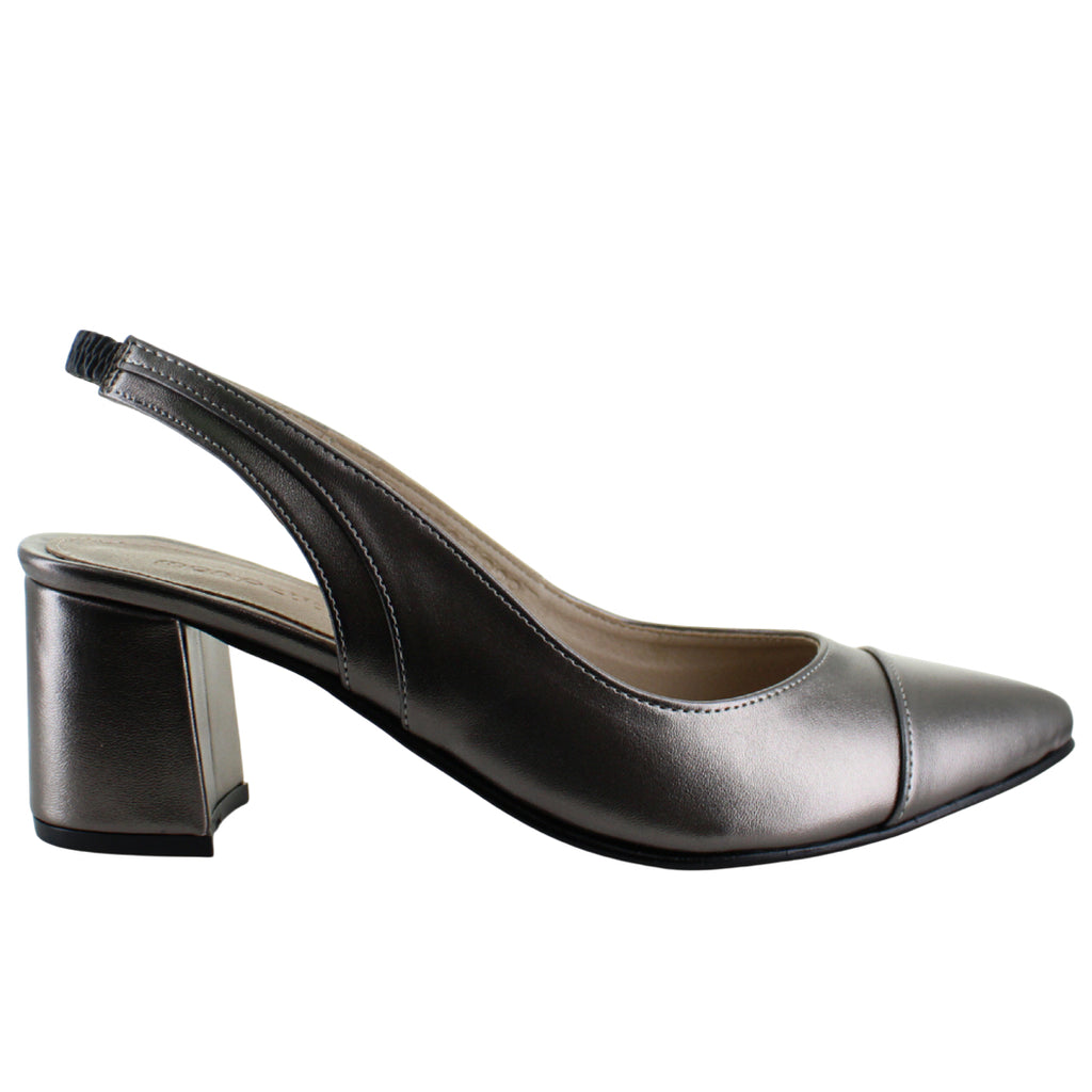 MON PETIT ZAPATILLA TACON ANCHO FORMAL BUNGEE MUJER 94132