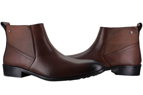 LUGO CONTI BOTIN VESTIR FORMAL VAQUERO PIEL HOMBRE 94265