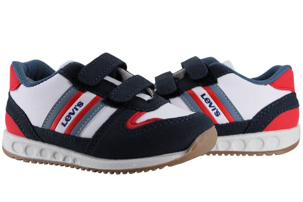 LEVIS TENIS SNEAKERS URBANO CORRER SPORT BROCHES NIÑOS 94275