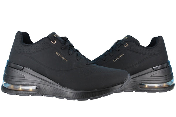 SKECHERS TENIS SNEAKERS URBANO MODA CASUAL CUÑA MUJER 94310