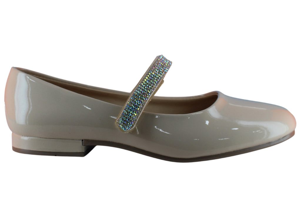 TROPICANA ZAPATO BALERINA FIESTA BRILLOS CHAROL MUJER 94319