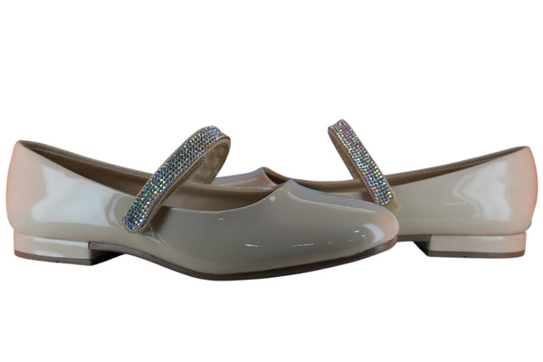 TROPICANA ZAPATO BALERINA FIESTA BRILLOS CHAROL MUJER 94319