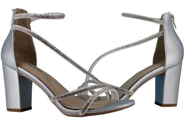 LADY PAULINA SANDALIA TACON ANCHO MODA ELEGANTE MUJER 94349