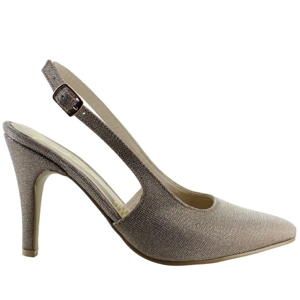 ROJO INTENSO ZAPATILLA TACON MODA FIESTA FORMAL MUJER 94423