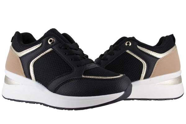 PERUGIA TENIS URBANO PLATAFORMA CUÑA MODA CASUAL MUJER 94510