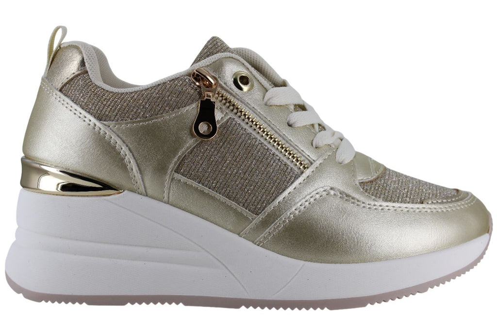PERUGIA TENIS URBANO PLATAFORMA CUÑA MODA CASUAL MUJER 94513