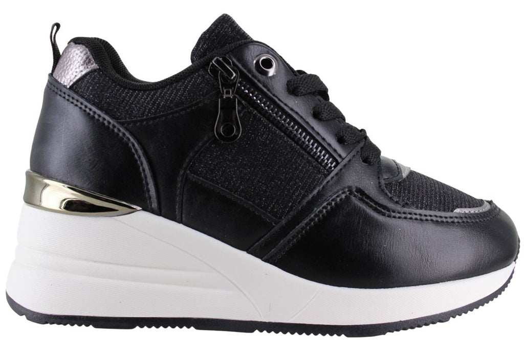 PERUGIA TENIS URBANO PLATAFORMA CUÑA MODA CASUAL MUJER 94515