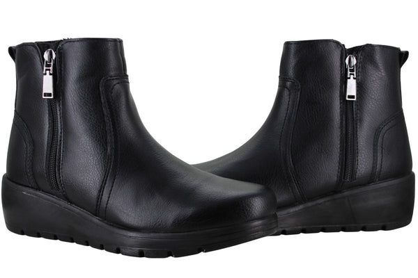 BON WILD BOTIN CUÑA MODA ELEGANTE FORMAL CIERRES MUJER 94613