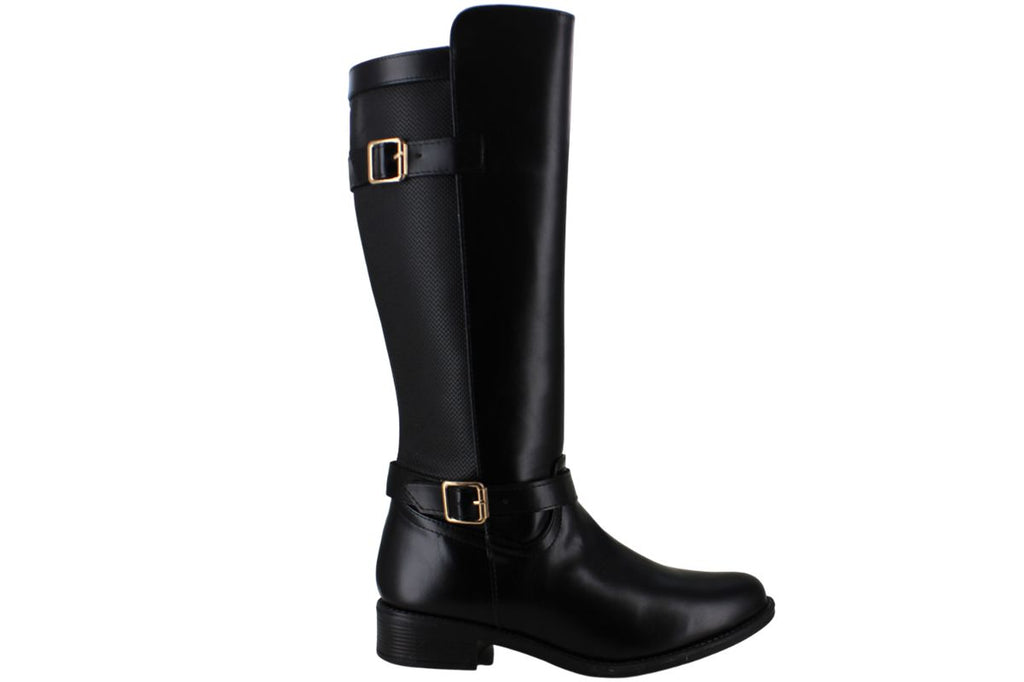 FUSION BOTA CAMPERA ALTA MODA ELEGANTE HEBILLAS MUJER 94619