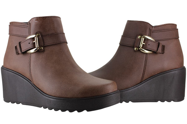 VITALIA BOTIN TACON CUÑA FORMAL ELEGANTE HEBILLA MUJER 94620