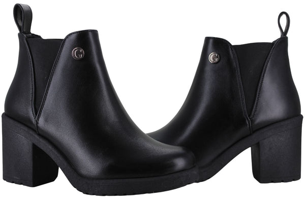 GIO BOTIN TACON ANCHO VESTIR MODA ELEGANTE LISO MUJER 94636