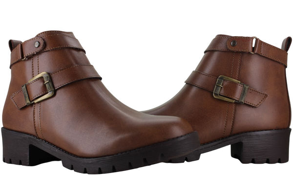CAMILLY BOTIN TACON BAJO MODA ELEGANTE CINTURON MUJER 94644